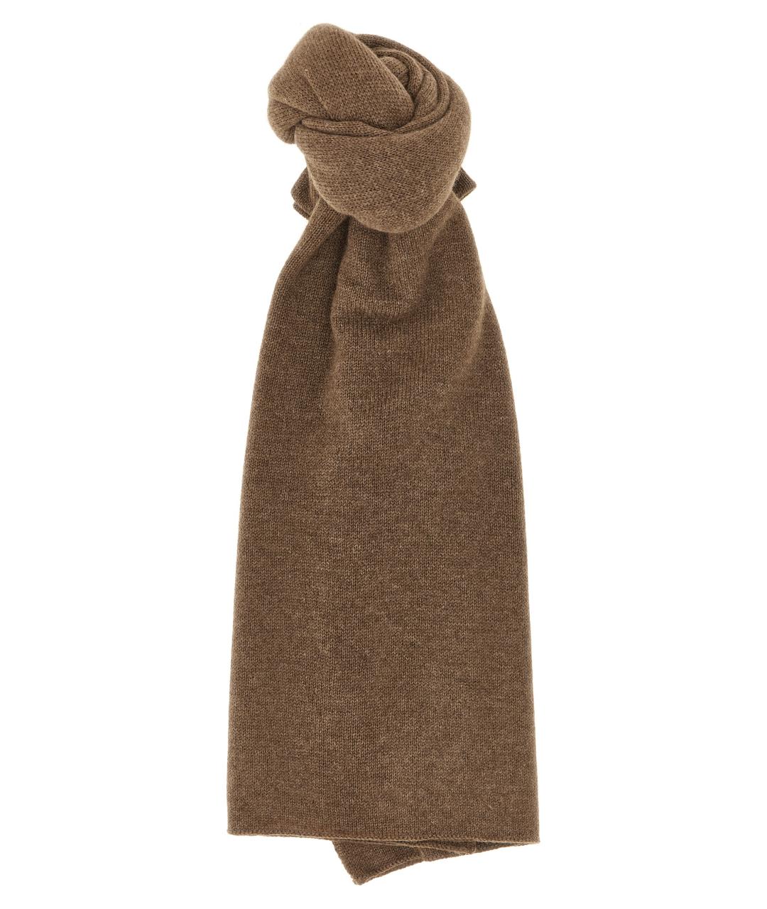 BE YOU Коричневый кашемировый шарф, фото 1