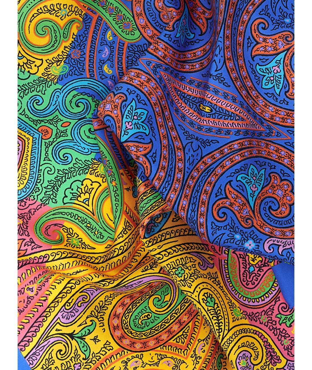 ETRO Мульти шелковый платок, фото 3