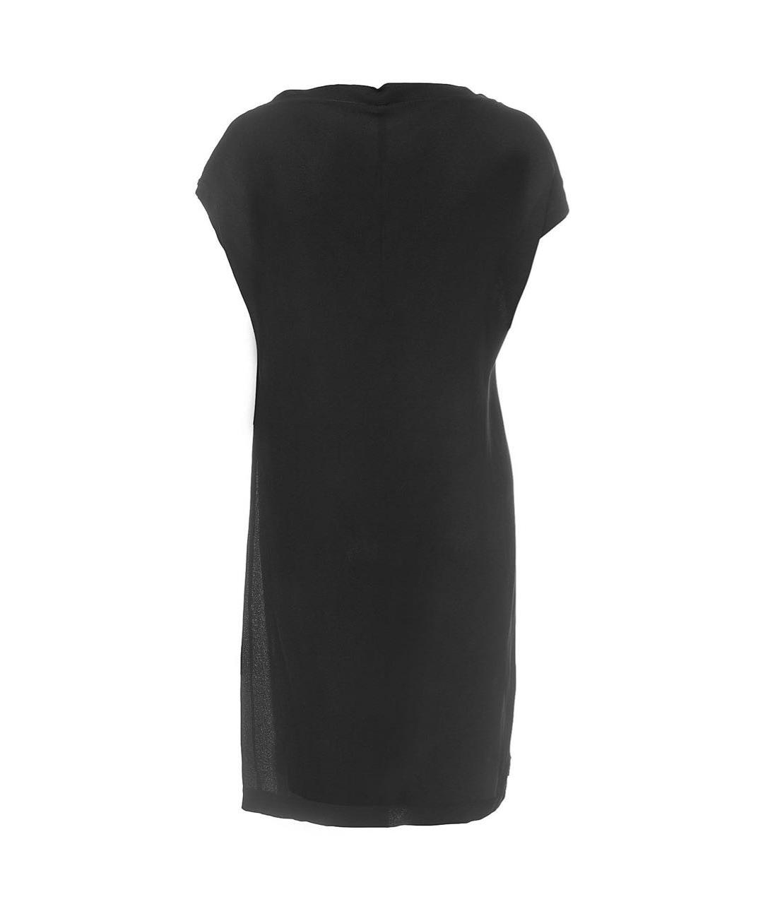 LIVIANA CONTI Черное вискозное платье, фото 2