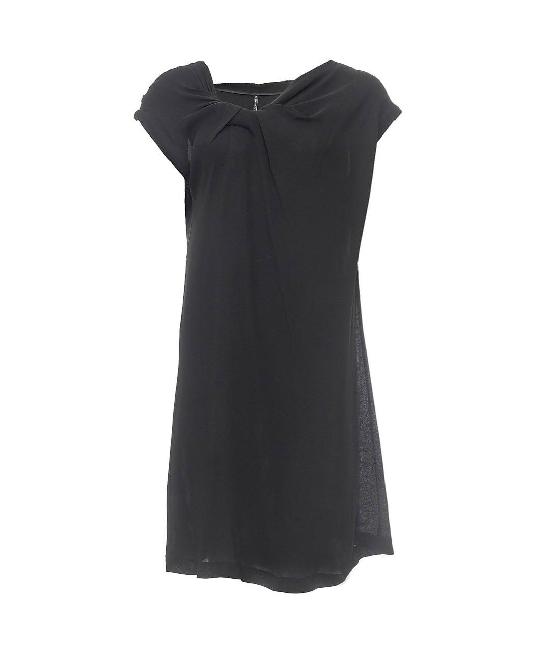 LIVIANA CONTI Черное вискозное платье, фото 8