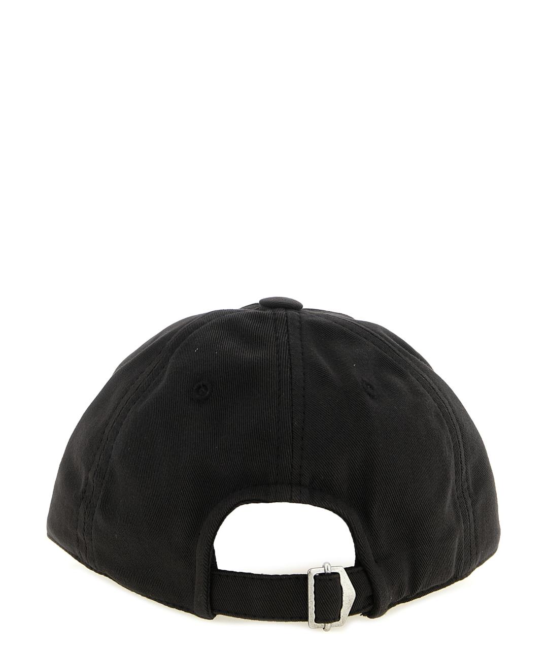 ISABEL MARANT Черная хлопковая кепка, фото 3