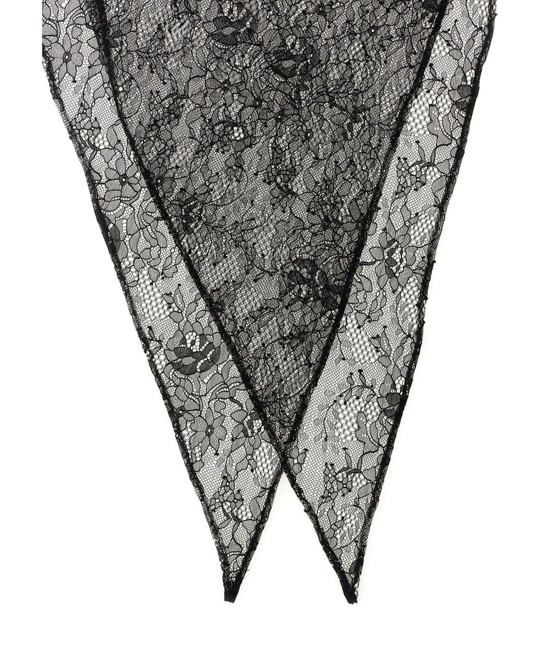 GIUSEPPE DI MORABITO Черный платок, фото 2