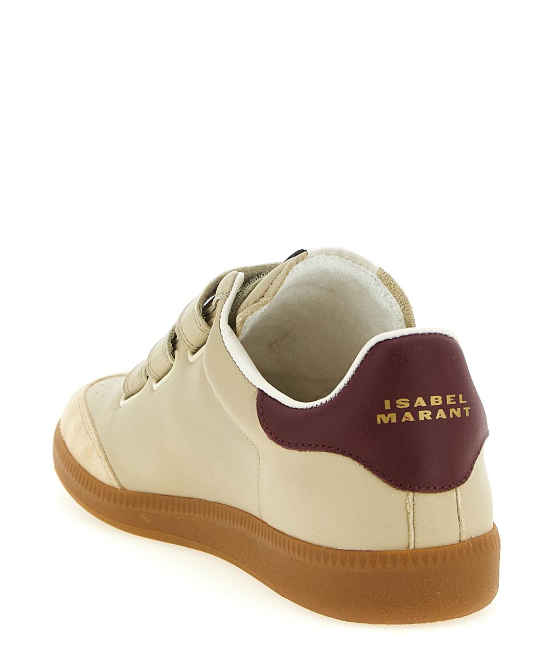 ISABEL MARANT Бежевые замшевые кеды, фото 3