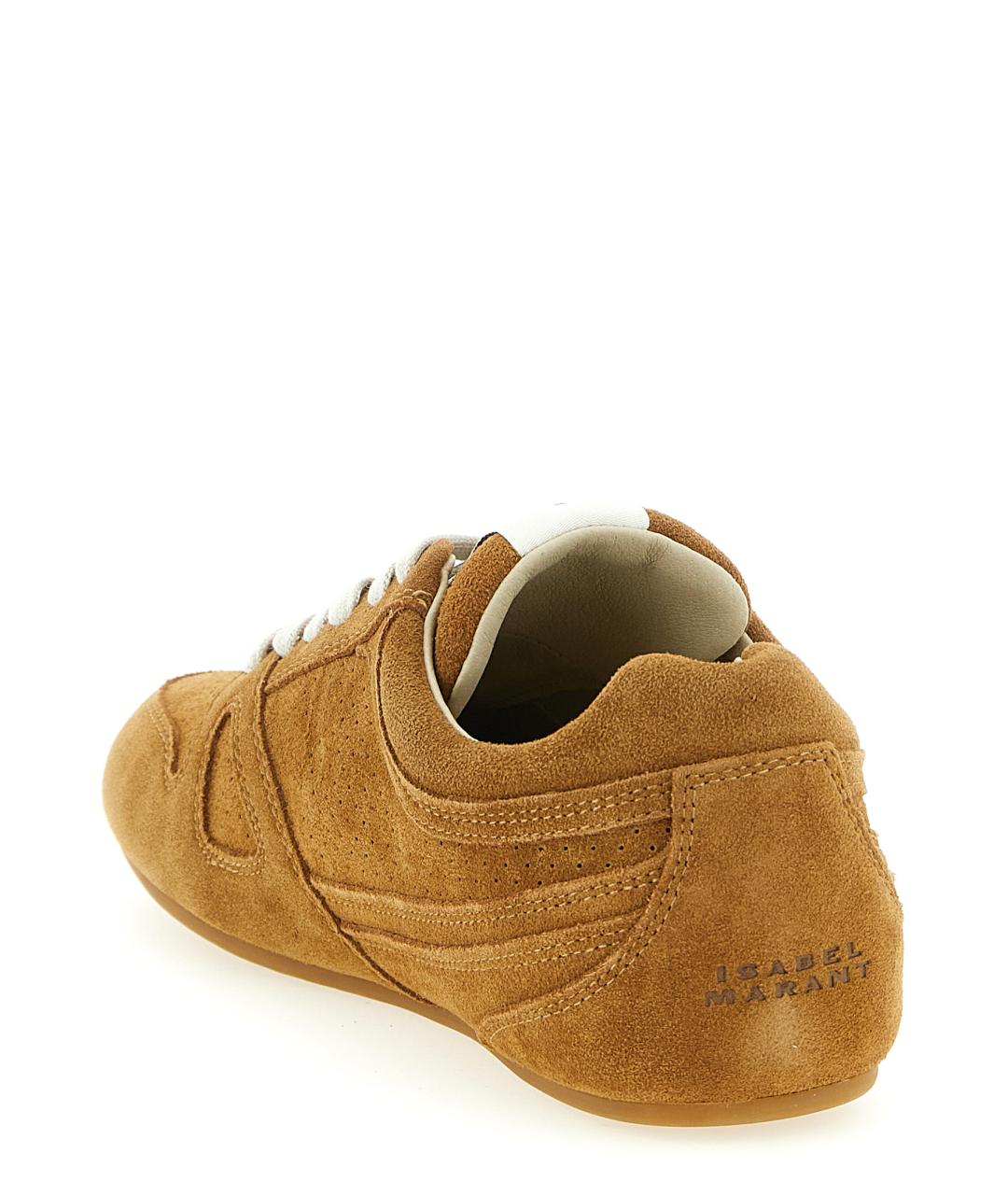 ISABEL MARANT Коричневые замшевые кеды, фото 3
