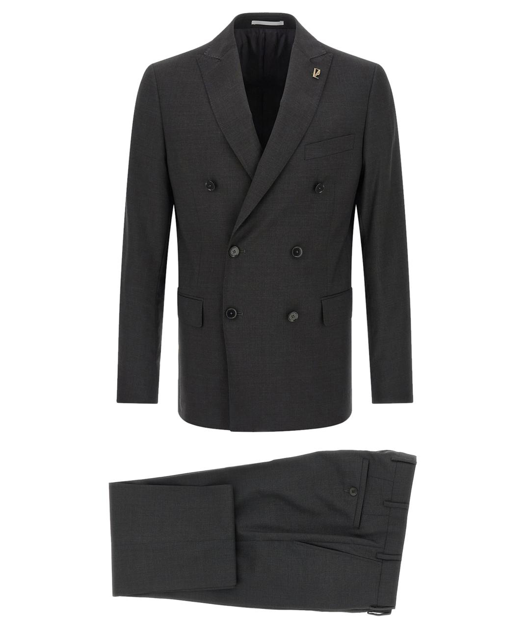 PAL ZILERI Серый классический костюм, фото 1
