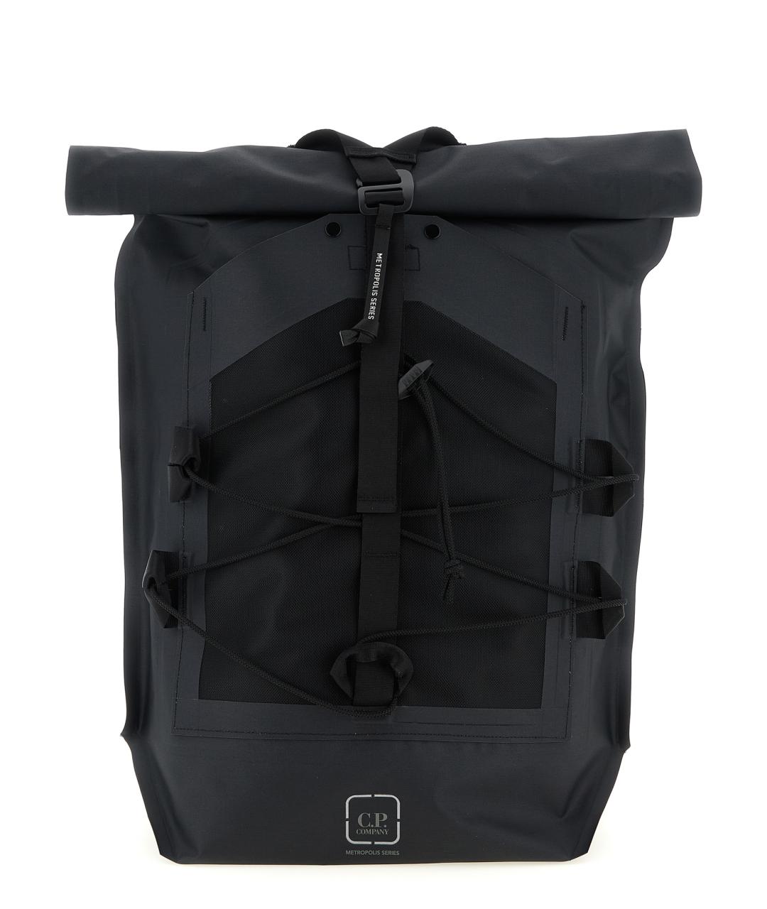 CP COMPANY Черный синтетический рюкзак, фото 1