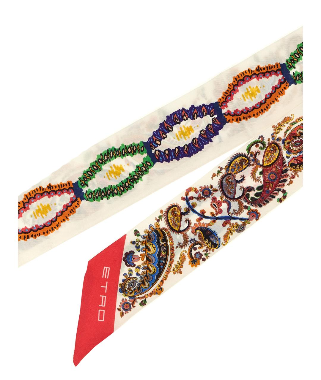 ETRO Мульти шелковый платок, фото 3