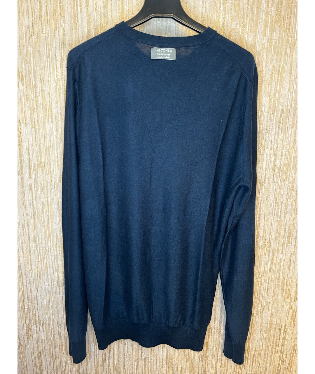 LORO PIANA Темно-синий кашемировый джемпер / свитер, фото 3