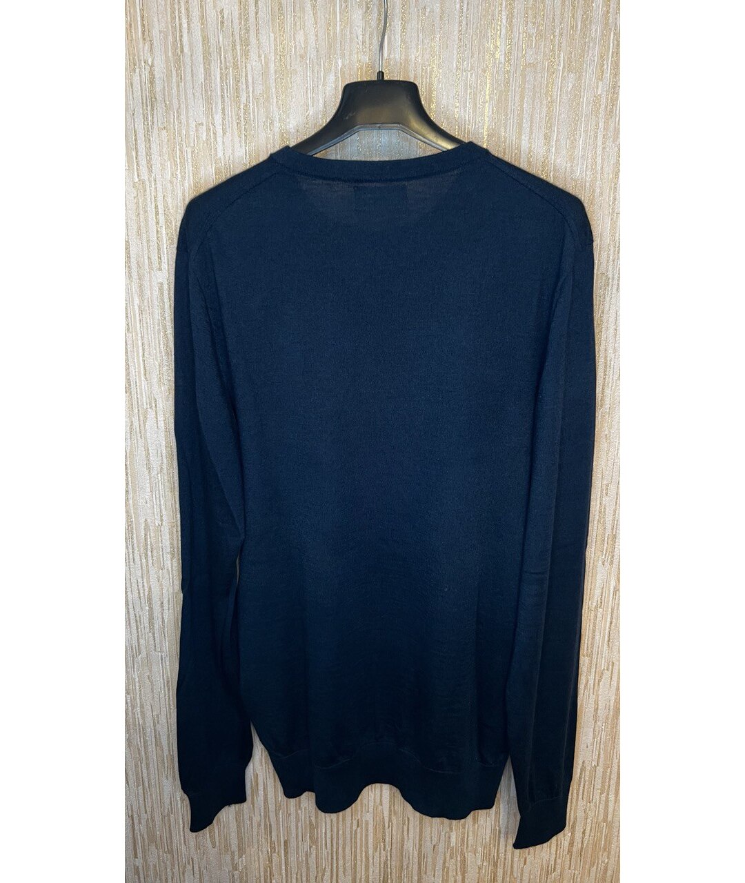 LORO PIANA Темно-синий кашемировый джемпер / свитер, фото 2