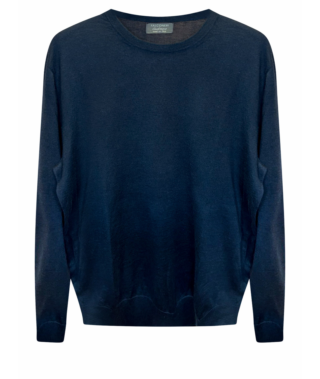 LORO PIANA Темно-синий кашемировый джемпер / свитер, фото 1