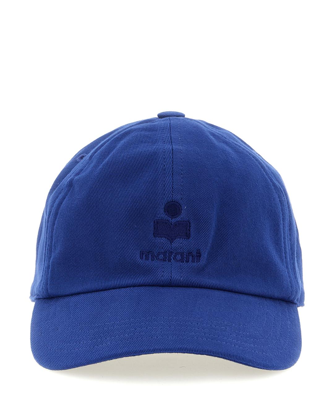 ISABEL MARANT Синяя хлопковая кепка, фото 1
