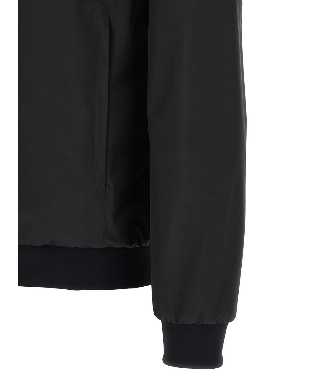 HERNO Черная полиэстеровая куртка, фото 4