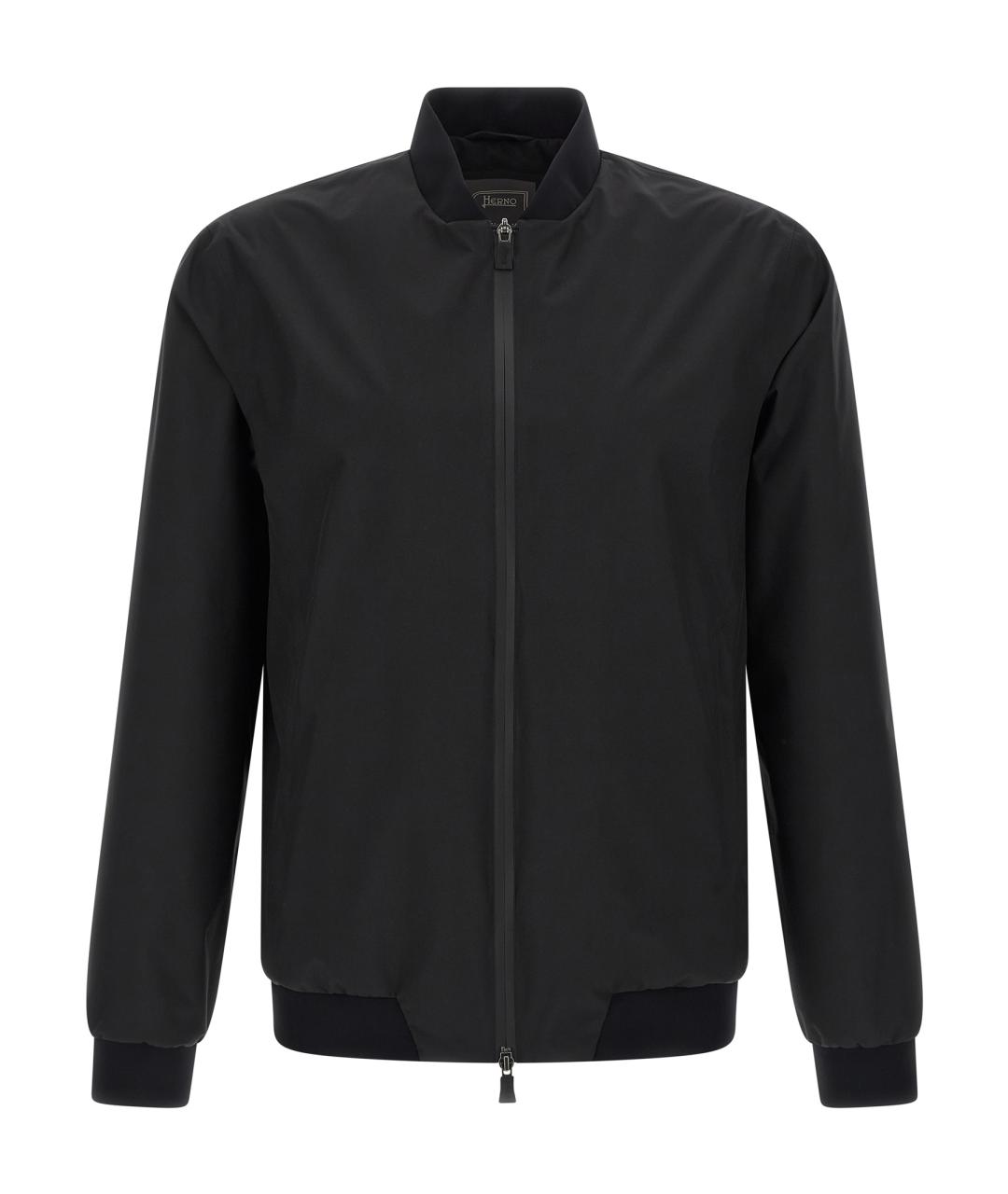 HERNO Черная полиэстеровая куртка, фото 1