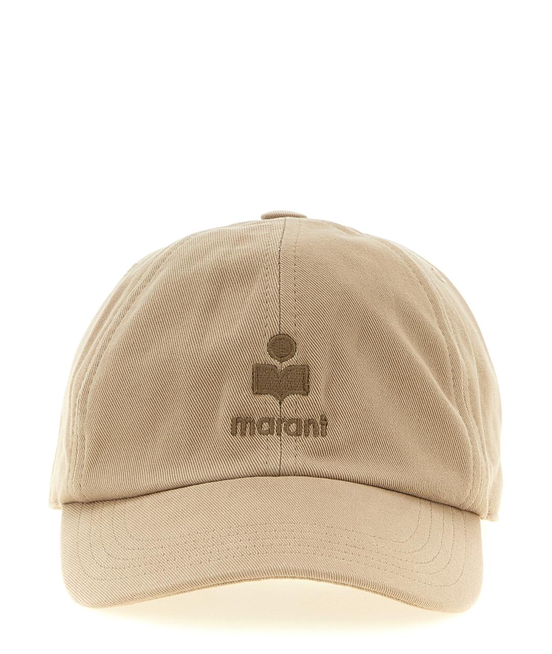 ISABEL MARANT Бежевая хлопковая кепка, фото 1
