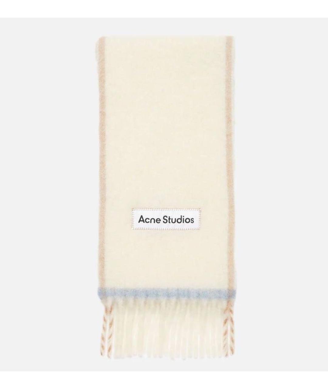 ACNE STUDIOS Мульти шерстяной шарф, фото 7