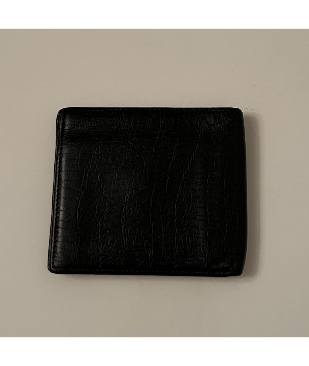 GUCCI Черный кожаный кошелек, фото 2
