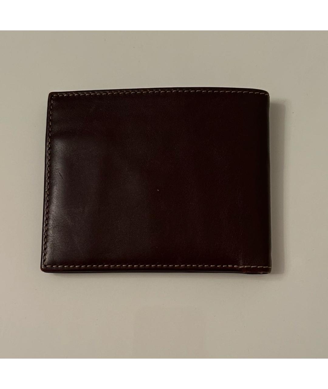 PATEK PHILIPPE Коричневый кожаный кошелек, фото 2