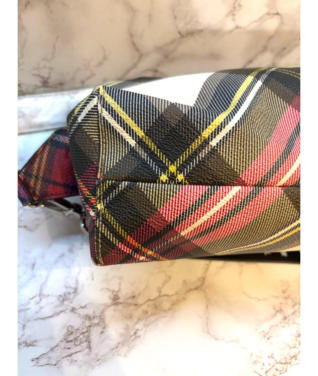 VIVIENNE WESTWOOD Мульти кожаная сумка через плечо, фото 4