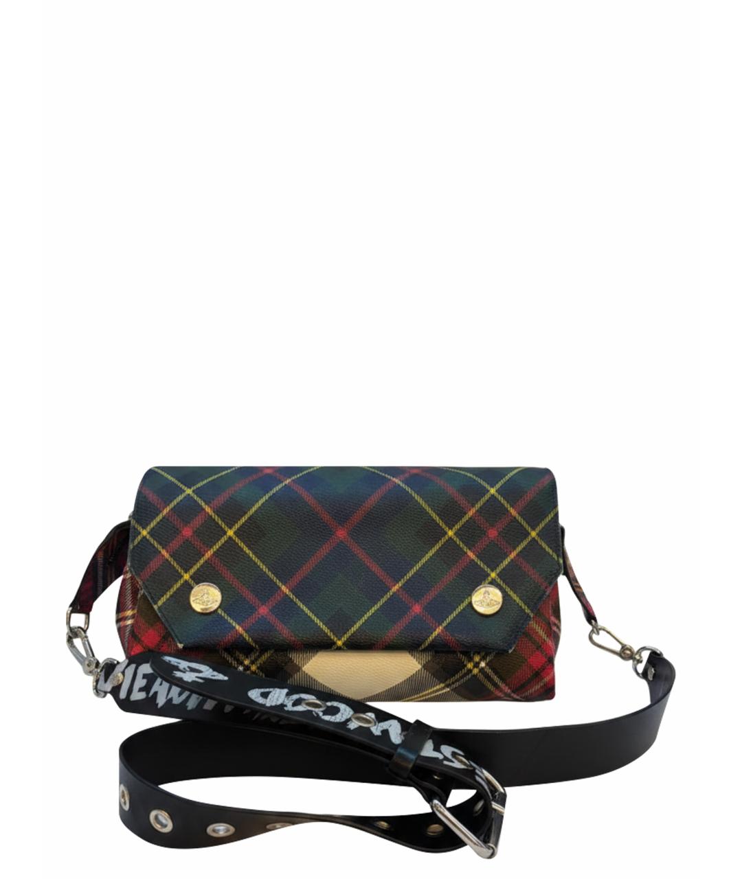 VIVIENNE WESTWOOD Мульти кожаная сумка через плечо, фото 1