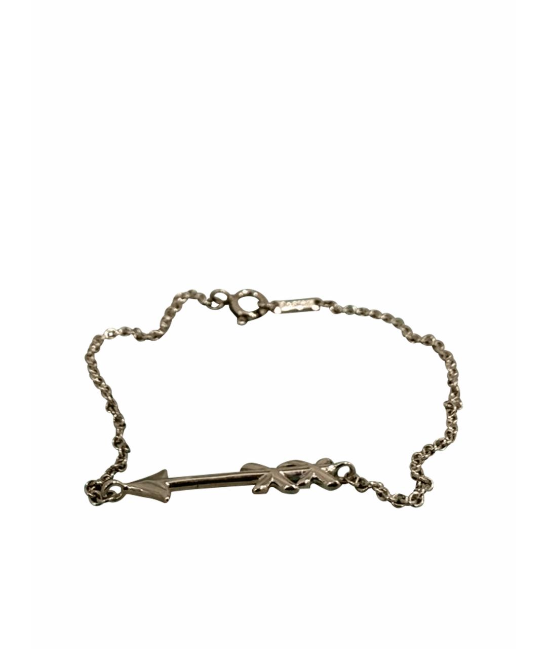 TIFFANY&CO Белый серебряный браслет, фото 1