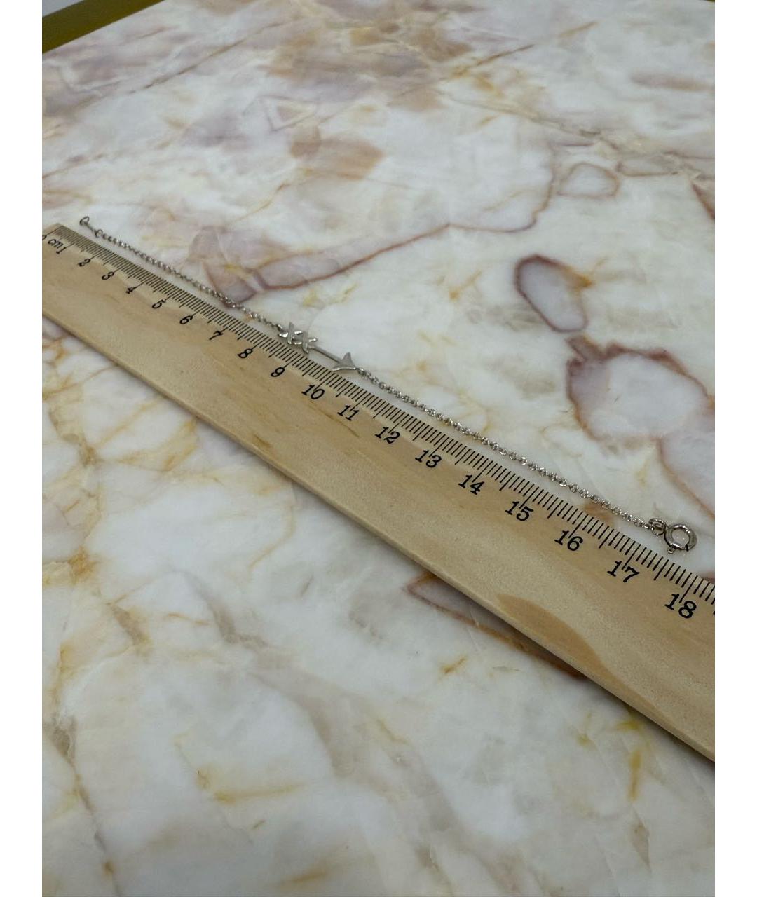 TIFFANY&CO Белый серебряный браслет, фото 4