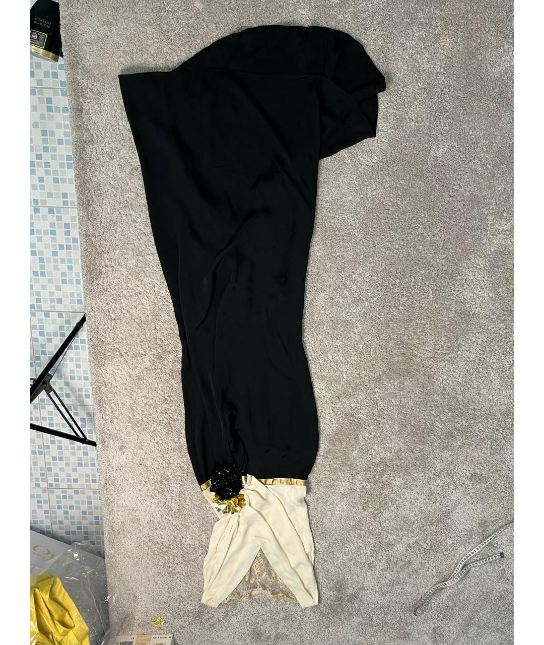 GUCCI Черное шелковое платье, фото 9