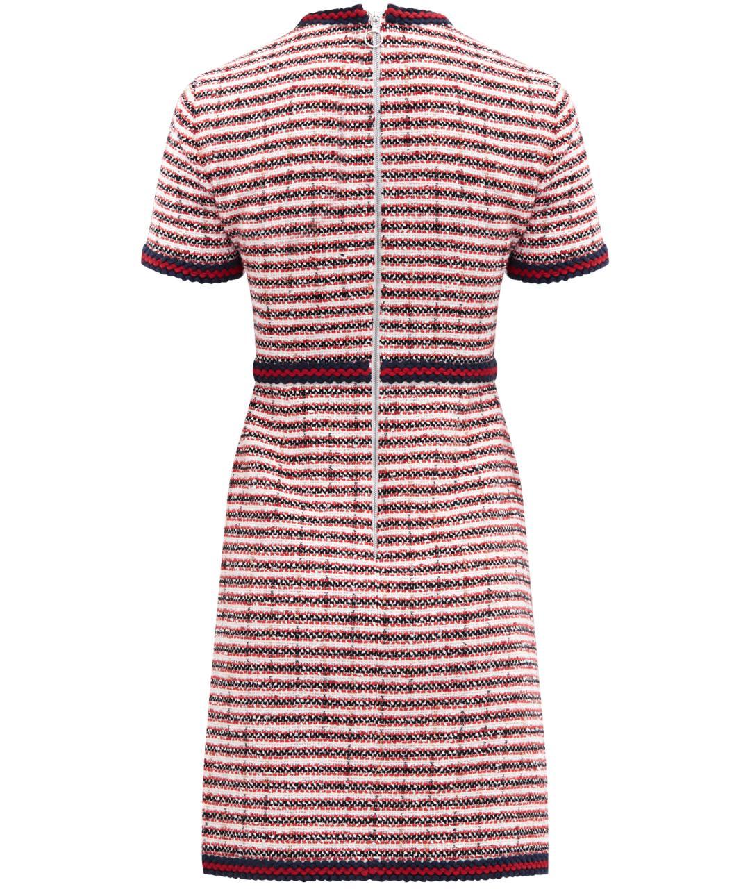 GUCCI Красное хлопковое повседневное платье, фото 2