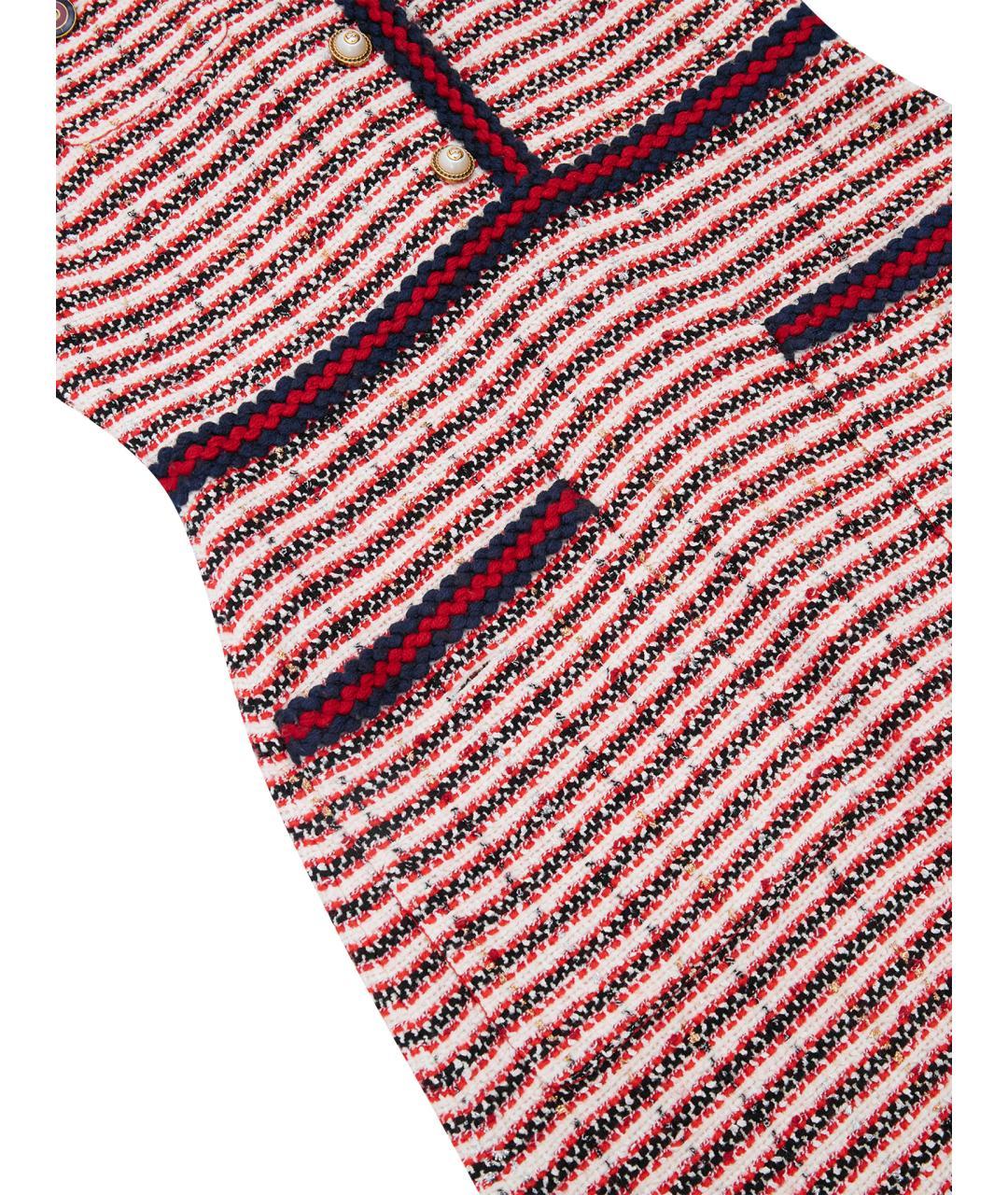 GUCCI Красное хлопковое повседневное платье, фото 7