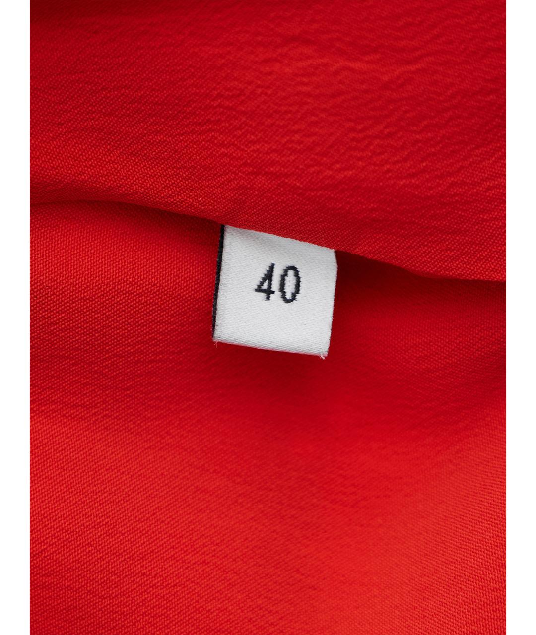 GUCCI Красное хлопковое повседневное платье, фото 5