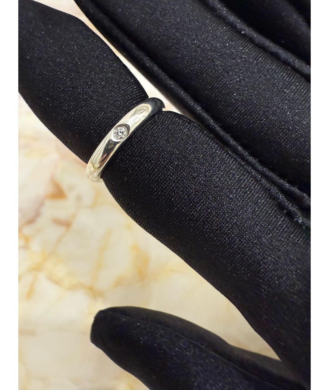 TIFFANY&CO Белое серебряное кольцо, фото 5