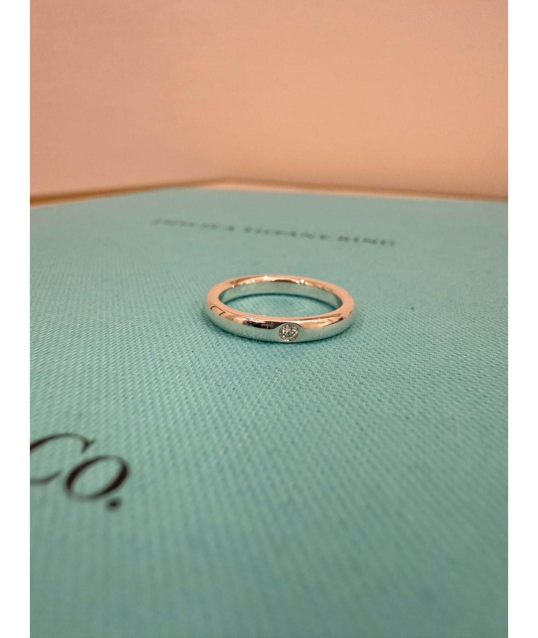 TIFFANY&CO Белое серебряное кольцо, фото 4