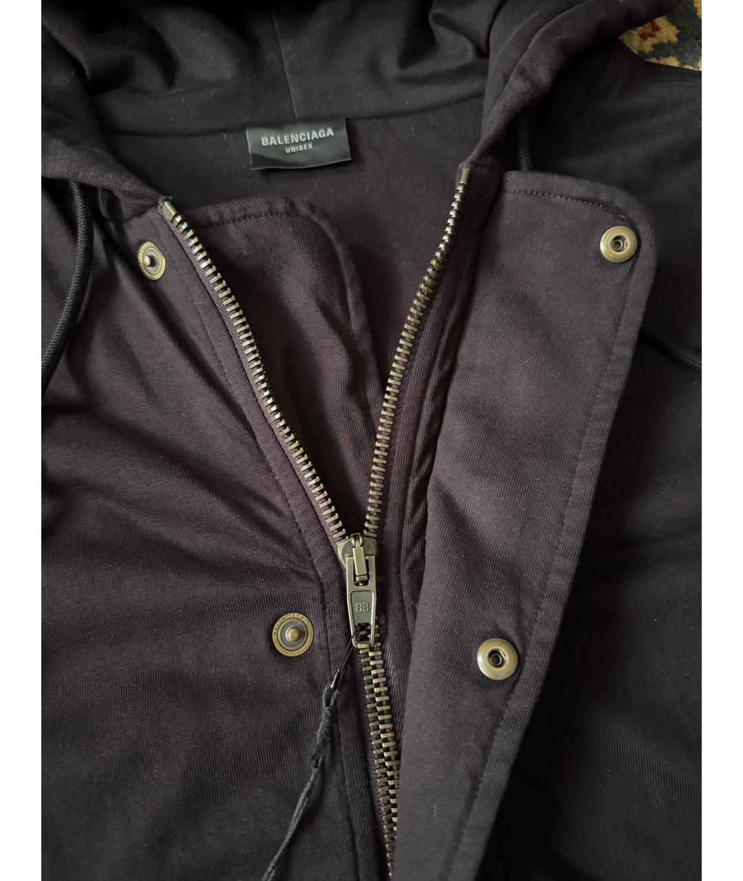 BALENCIAGA Черная куртка, фото 6