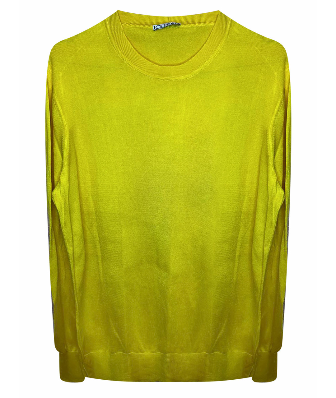 ICEBERG Желтый шелковый джемпер / свитер, фото 1