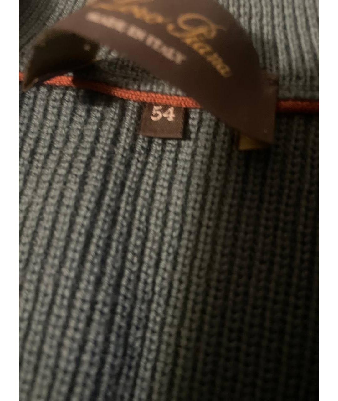 LORO PIANA Зеленый шерстяной джемпер / свитер, фото 5