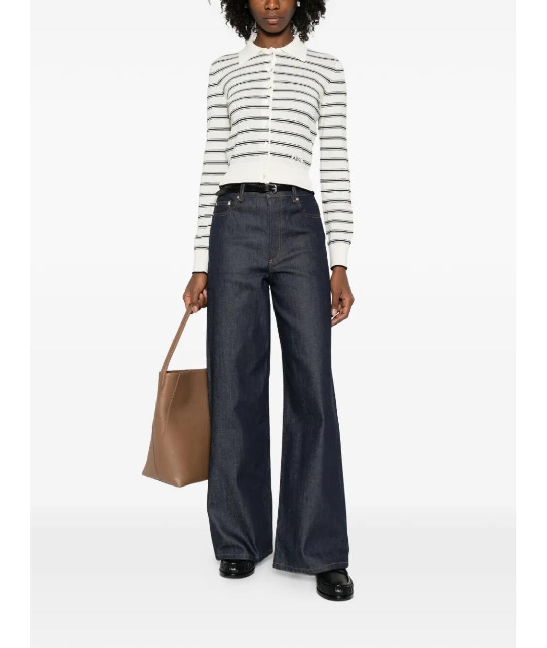 A.P.C. Белый хлопковый кардиган, фото 2