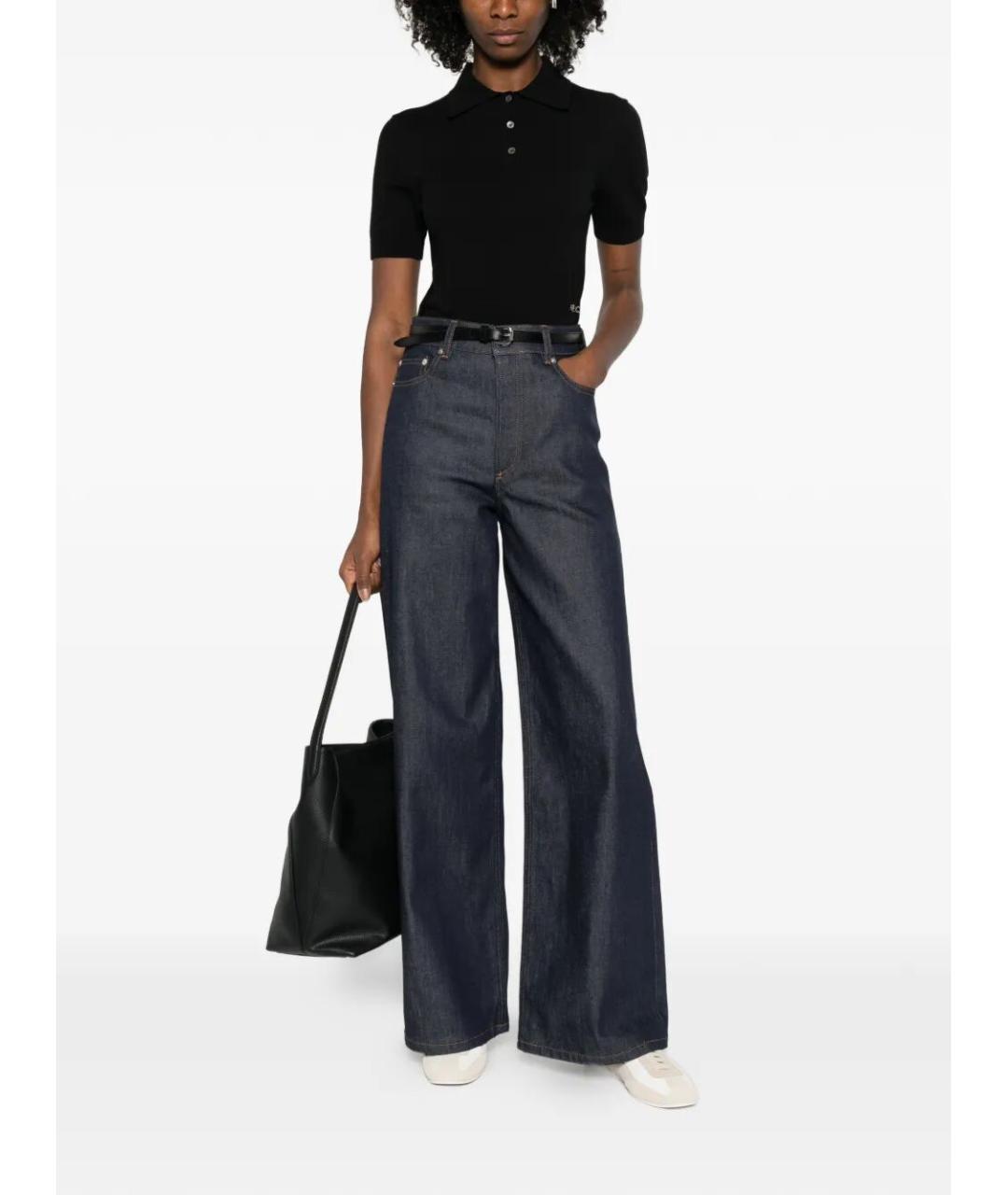 A.P.C. Черный хлопковый джемпер / свитер, фото 5