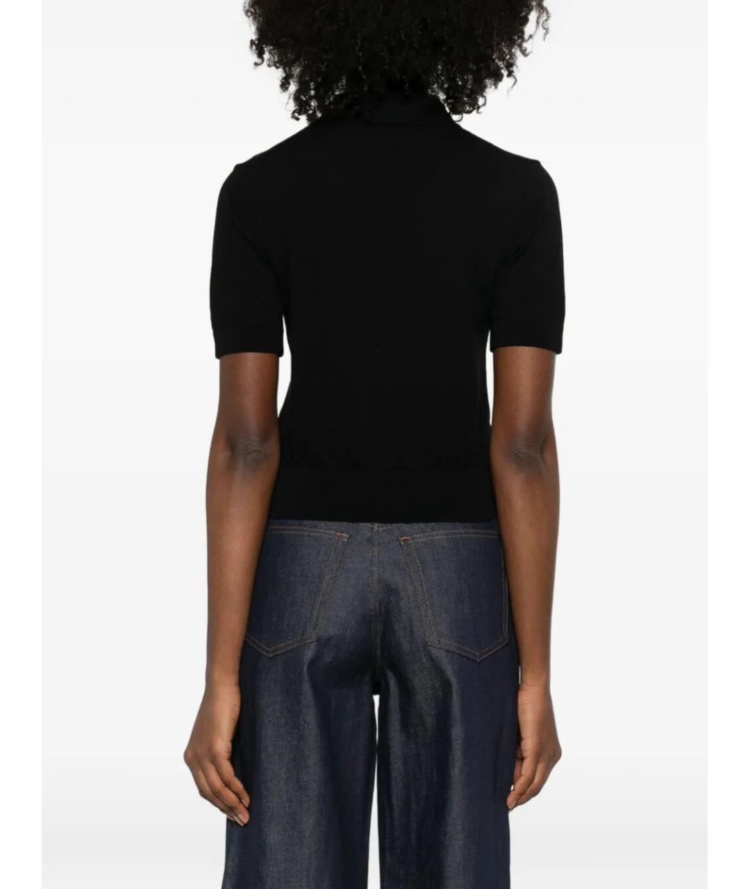 A.P.C. Черный хлопковый джемпер / свитер, фото 3