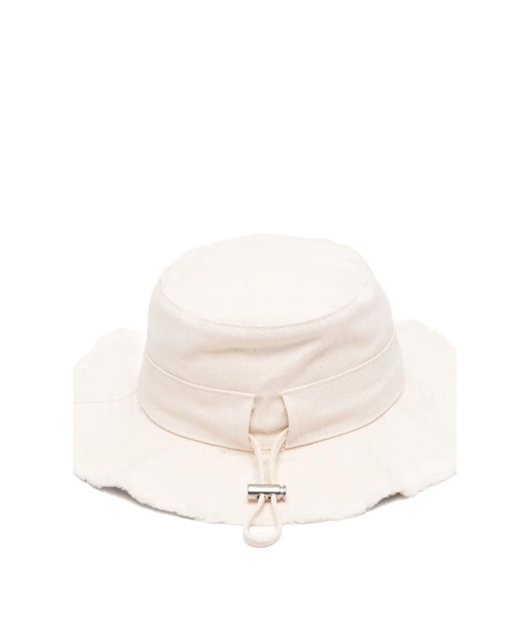 JACQUEMUS Белая панама, фото 2