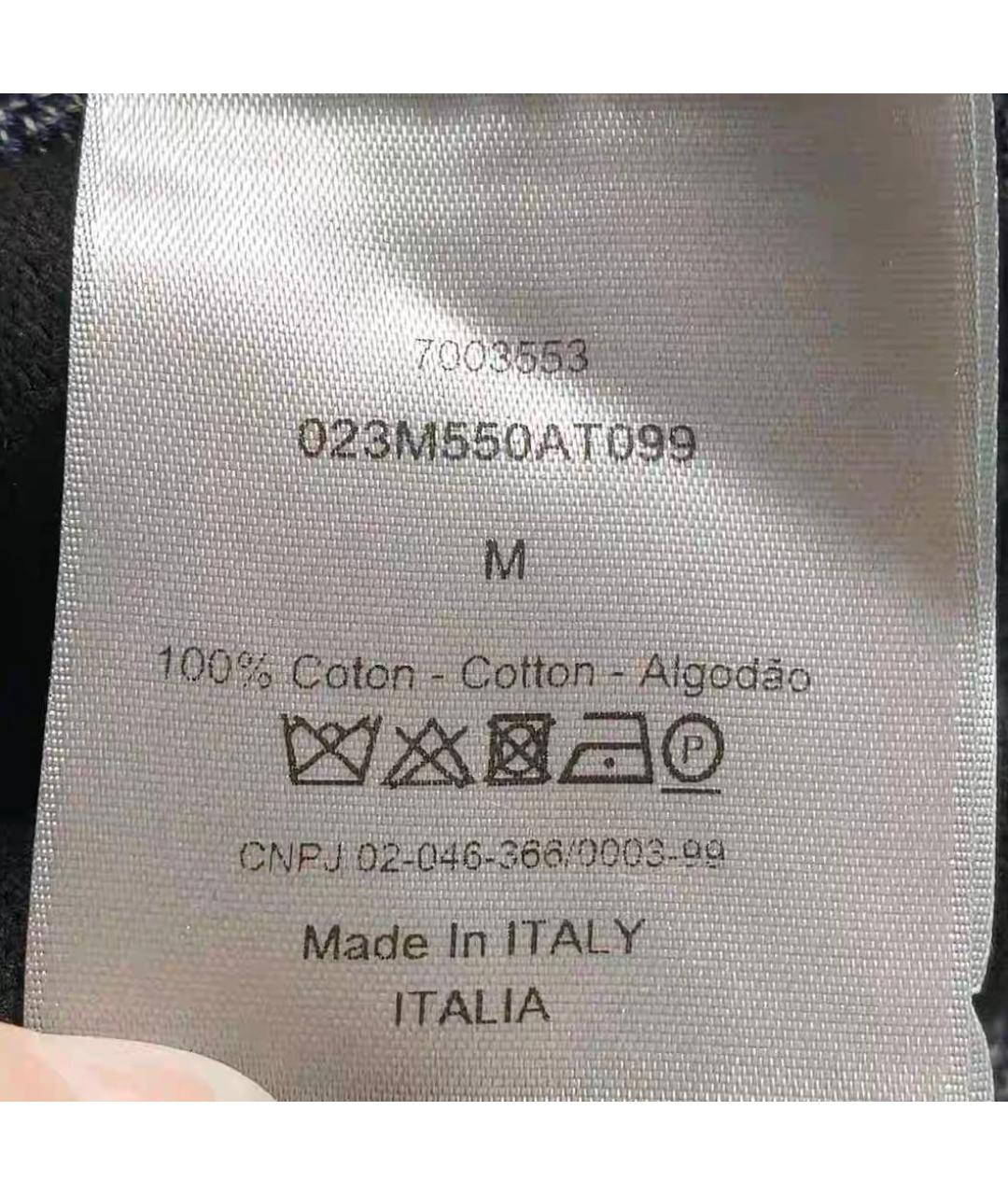 CHRISTIAN DIOR Белая хлопковая классическая рубашка, фото 8