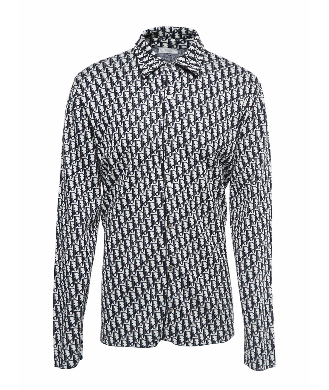 CHRISTIAN DIOR Белая хлопковая классическая рубашка, фото 1