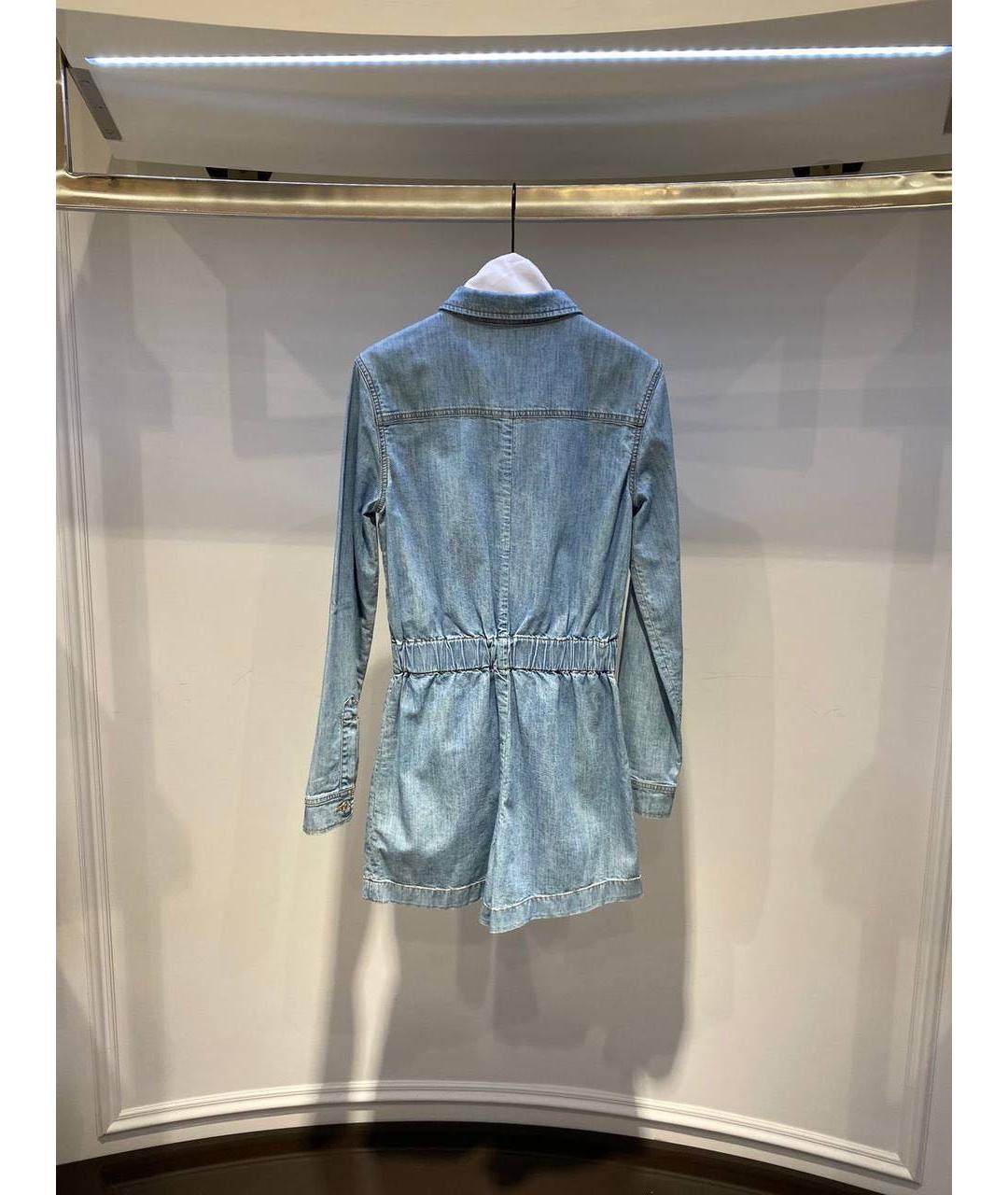 ALEXANDER TEREKHOV Голубой деним комбинезон, фото 2