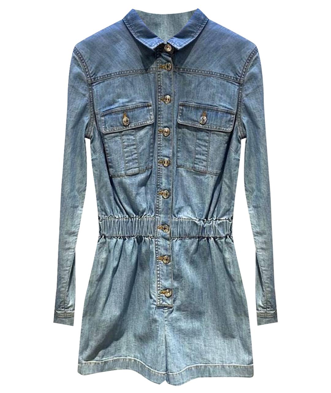 ALEXANDER TEREKHOV Голубой деним комбинезон, фото 1