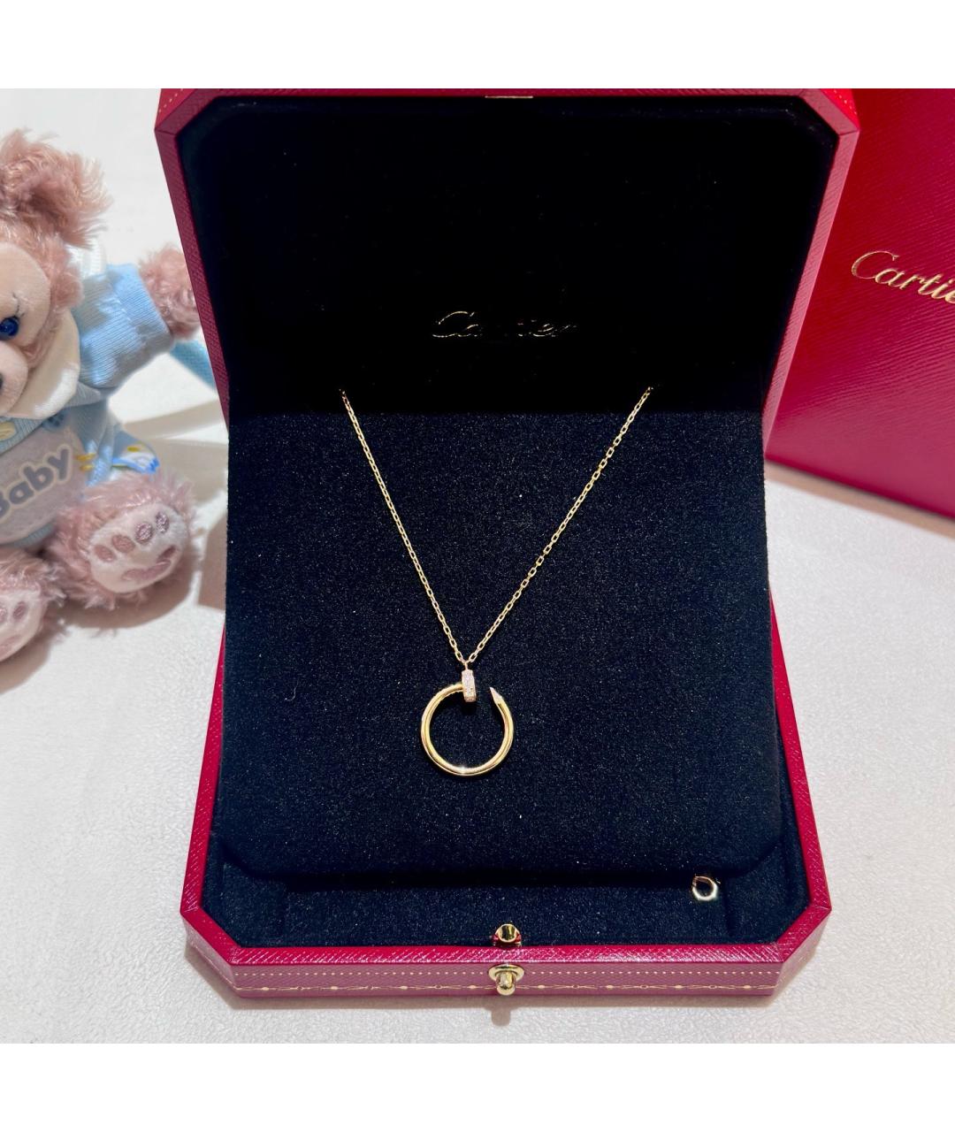 CARTIER Золотое колье из розового золота, фото 8