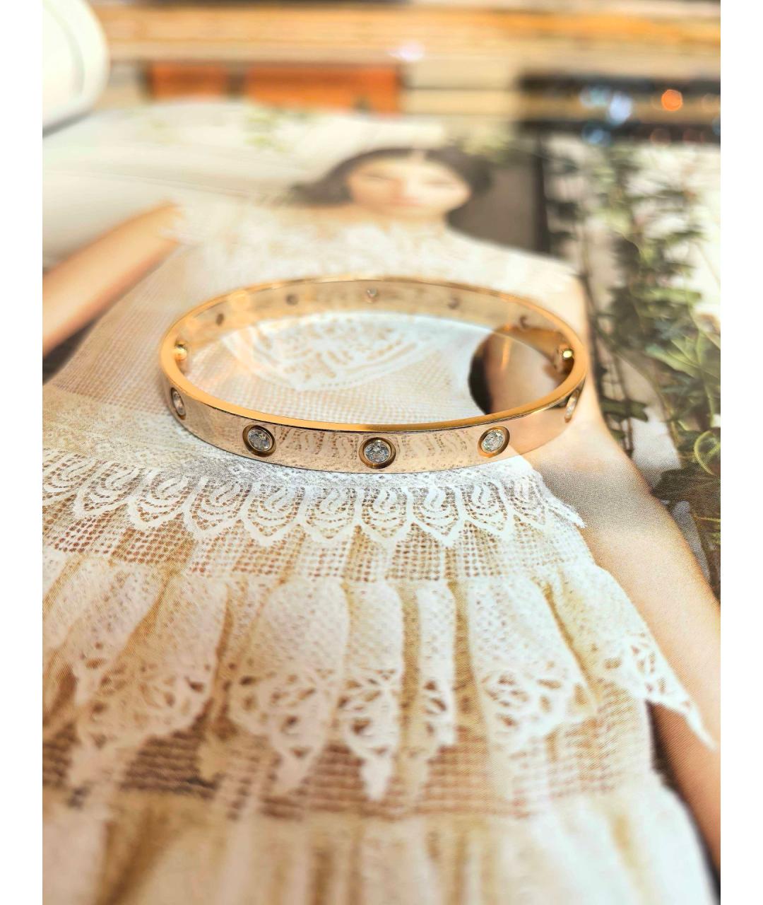 CARTIER Золотой браслет из розового золота, фото 5