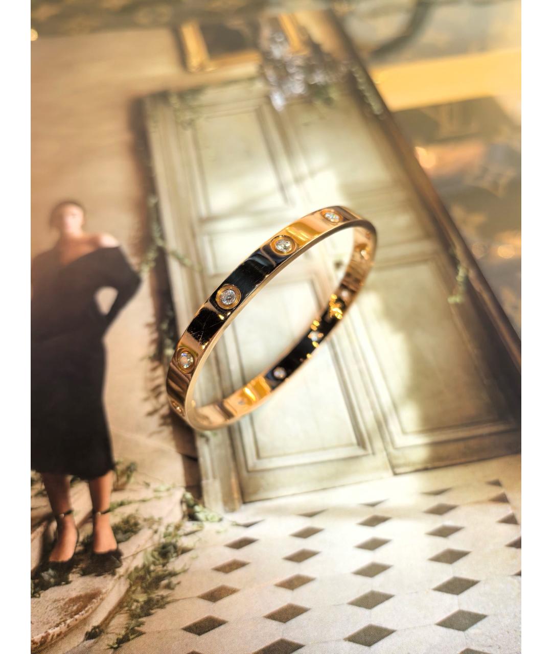 CARTIER Золотой браслет из розового золота, фото 2