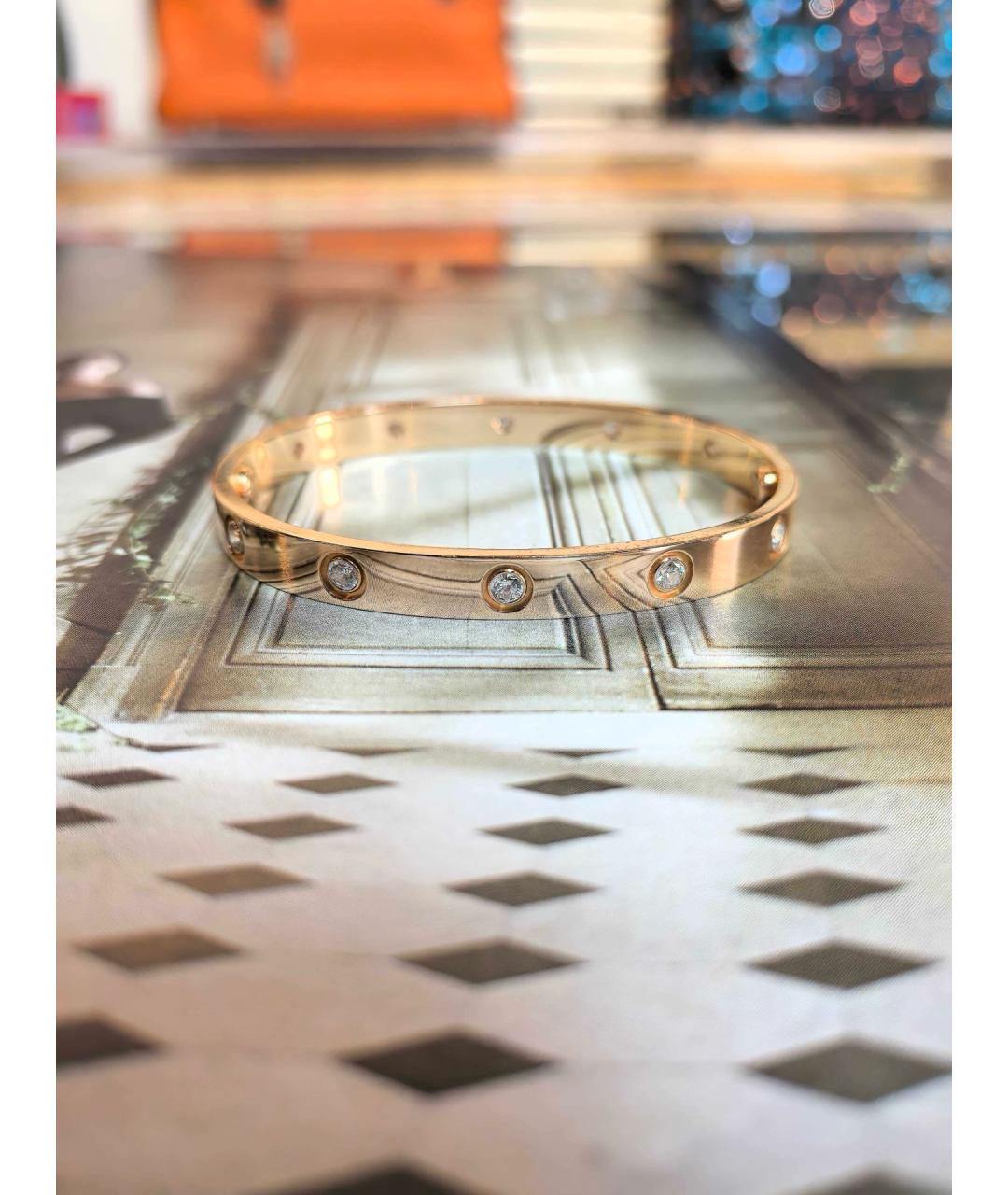 CARTIER Золотой браслет из розового золота, фото 3