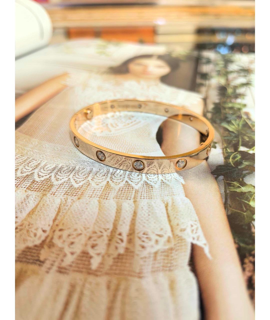 CARTIER Золотой браслет из розового золота, фото 4