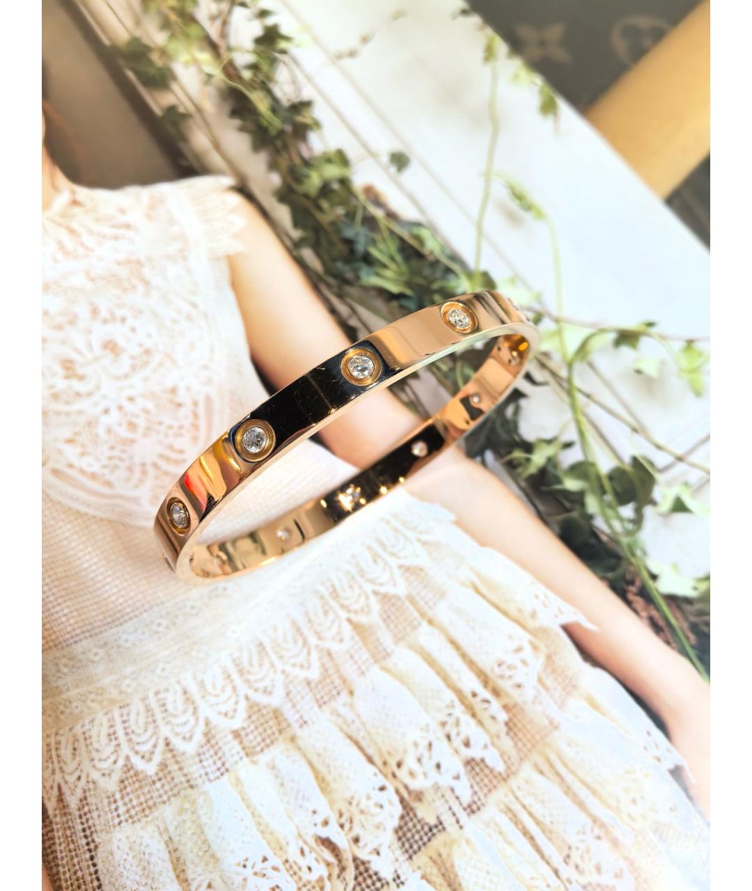 CARTIER Золотой браслет из розового золота, фото 7