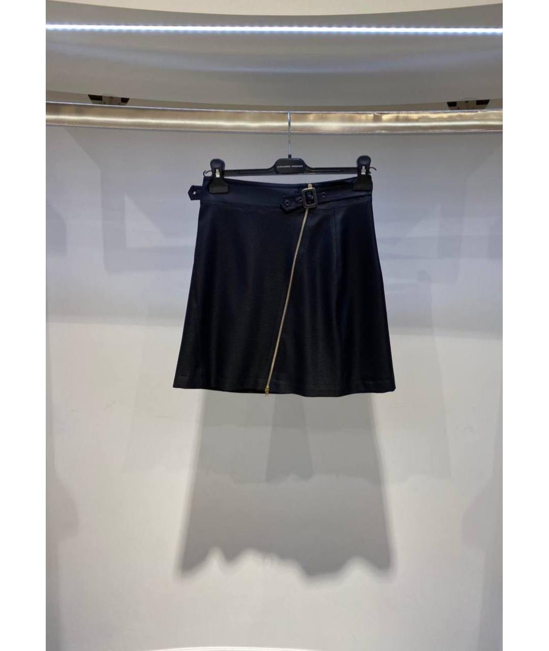 ALEXANDER TEREKHOV Черная юбка мини, фото 4