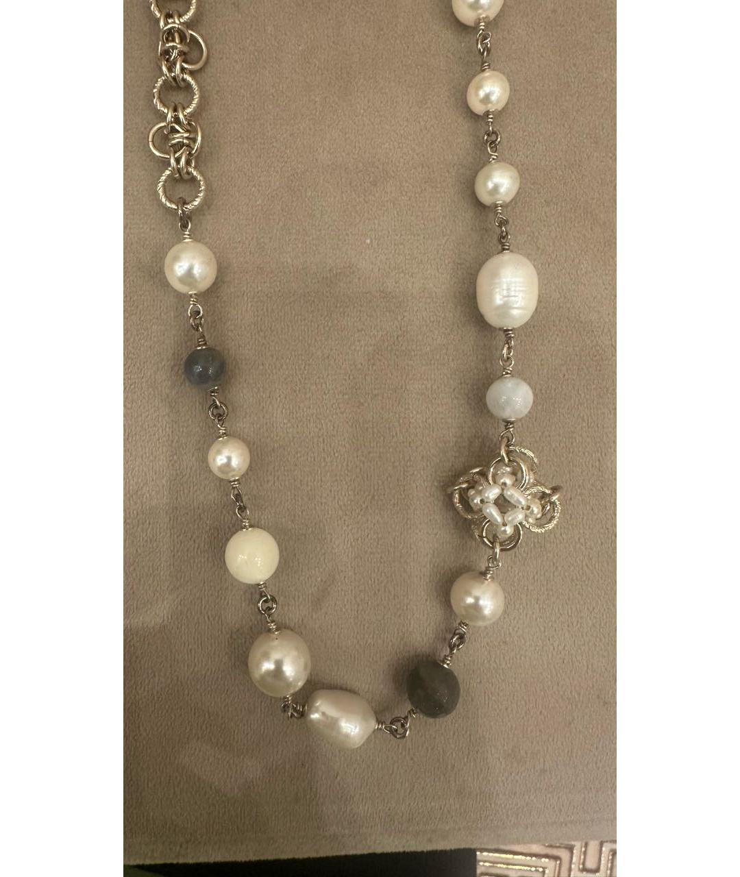 CHANEL Мульти жемчужное колье, фото 3